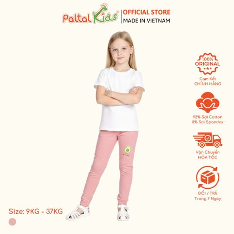 Quần Dài Cotton Borib Bé Gái Cao Cấp - 228 8053