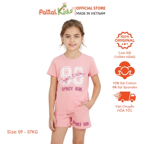 Đồ Bộ Đùi Cotton Mỹ Hình In 96 Bé Gái Cao Cấp - 025 2134