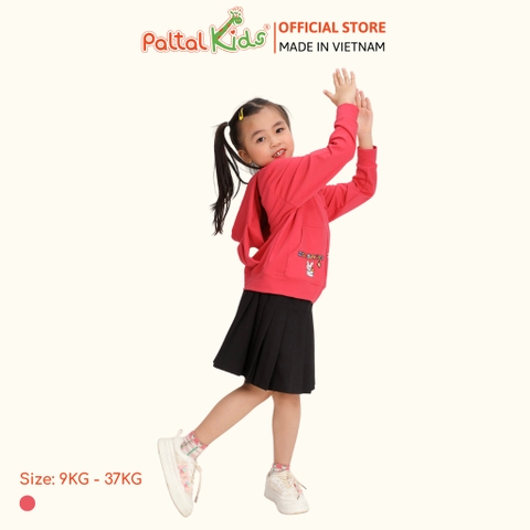 Áo Khoác Tai Thỏ CVC Bé Gái Cao Cấp - 401 4014