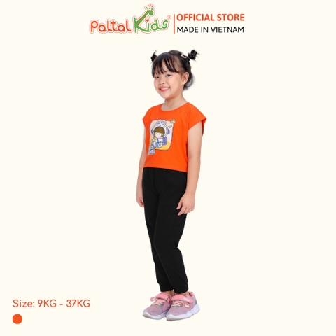 Áo Croptop Cotton Mỹ Bé Gái Cao Cấp - 020 1368