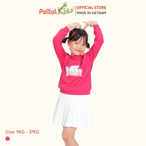 Áo Sweater Cotton Borib Bé Gái Cao Cấp - 020 1377