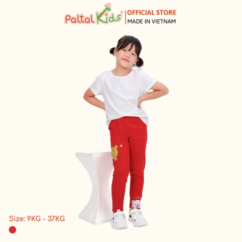 Quần Dài Cotton Borib Bé Gái Cao Cấp - 228 8052
