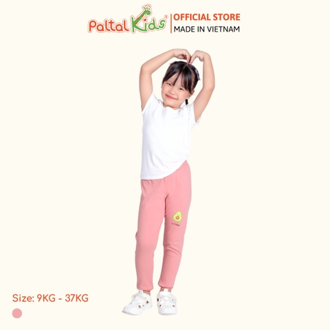 Quần Dài Cotton Borib Bé Gái Cao Cấp - 228 8053