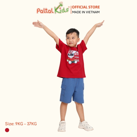 Áo Thun Cotton Mỹ Bé Trai Cao Cấp - 020 1397