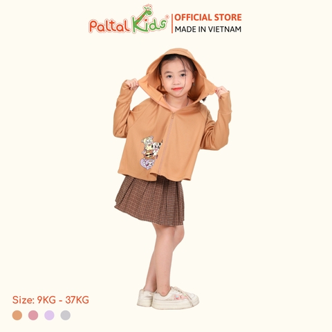 Áo Khoác Croptop Poly Chống Nắng Bé Gái Cao Cấp - 311 4038