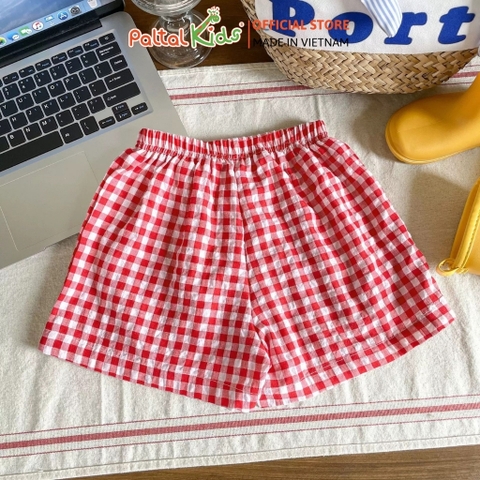 Quần Đùi Đũi Sọc Caro Cao Cấp - 568 8524