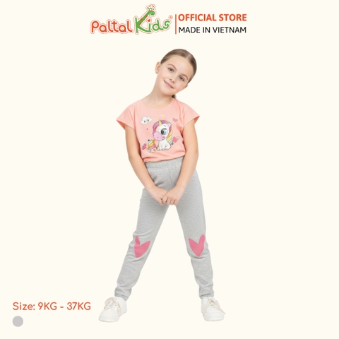 Quần Dài Cotton Borib Bé Gái Cao Cấp - 228 8051