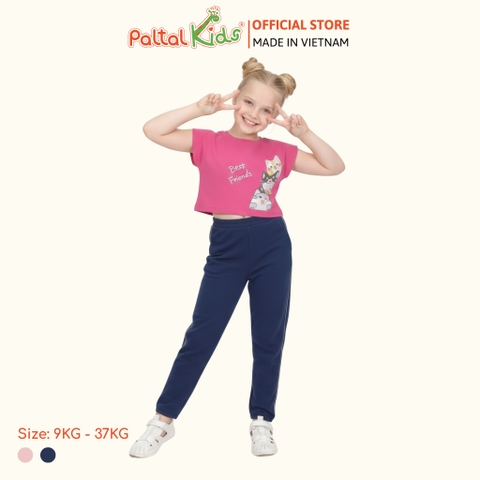 Quần Dài Baggy Chân Cua Bé Gái Cao Cấp - 548 8506