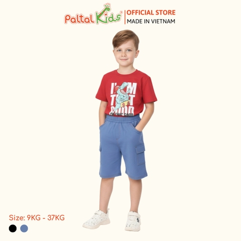 Quần Đùi Túi Hộp Jean Thun Bé Trai Cao Cấp - 508 8513