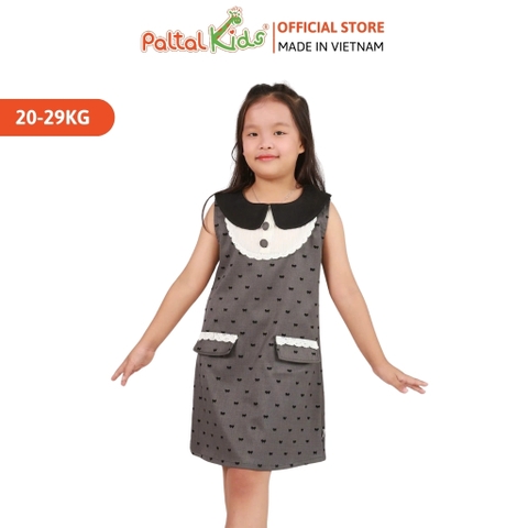 Đầm Dáng A Cổ Sen Nơ Nhí Kate Cao Cấp - 11C 8036