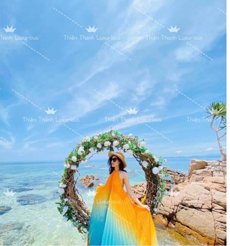 Maxi Dài  Cổ Yếm