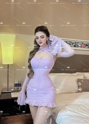 Đầm TK Body Ngắn Cổ Yếm