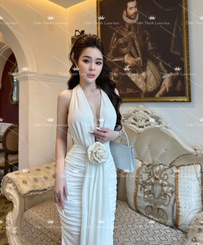 Đầm Dài Cổ yếm