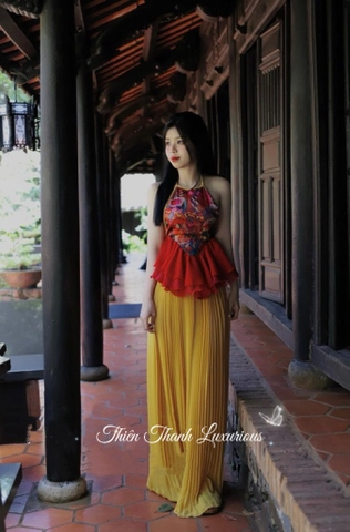 Set Yếm Hoa Ngày Tết