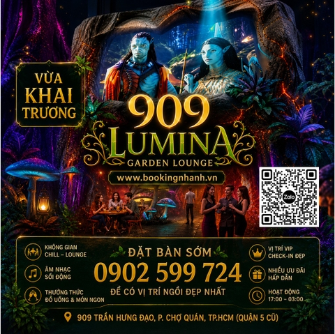 909 Beer Garden Lumina- Trần Hưng Đạo, Quận 5