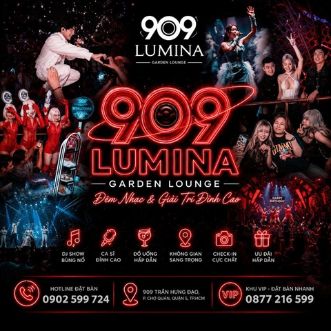 909 Beer Garden Lumina- Trần Hưng Đạo, Quận 5