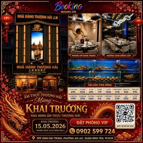 Nhà Hàng Thượng Hải Restaurant - 399 Vành Đai Trong