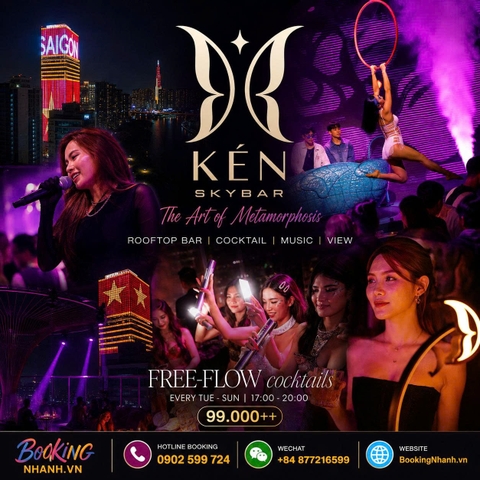 Kén Skybar – Rooftop Bar Đẳng Cấp VIP Saigon