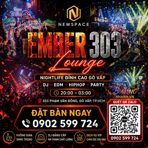 Newspace Ember 303 Lounge - Phạm Văn Đồng, Gò Vấp