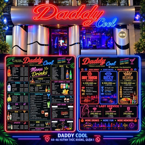 Daddy Cool - TOP HOT Lady Bar - 44 Huynh Thuc Khang