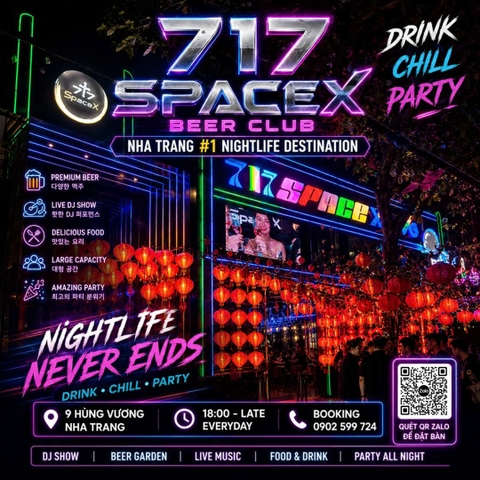 717 SpaceX - Beer Club Số 1 Nha Trang