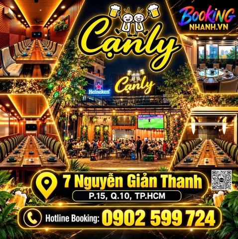 Cạn Ly Quán – Menu Nướng & Hải Sản, 7 Nguyễn Giản Thanh Quận 10