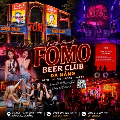 FOMO Beer Club Đà Nẵng - 21A Núi Thành, Hải Châu
