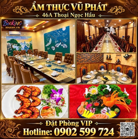 Nhà Hàng Ẩm Thực Vũ Phát - 46A Thoại Ngọc Hầu