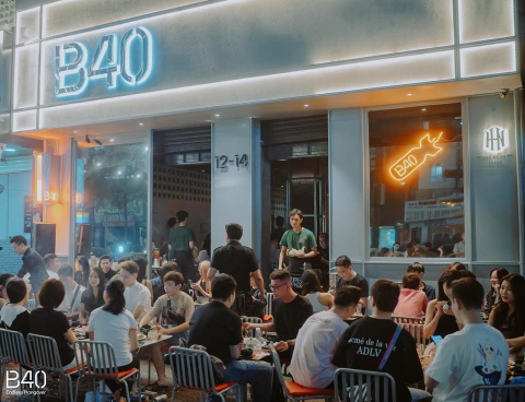 Quán Nhậu B40 tại 12-18 Trần Hưng Đạo