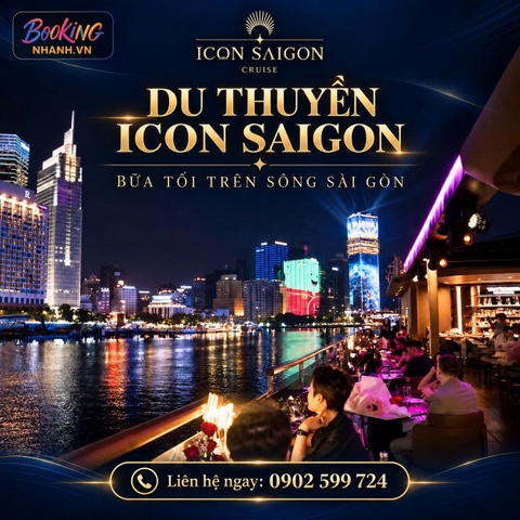 Du Thuyền ICON SAIGON - 05 Nguyễn Tất Thành