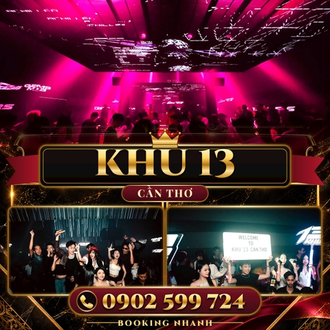 Khu 13 Cần Thơ – Dark Club 81A Trần Phú, Ninh Kiều