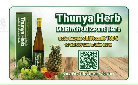 Thunya Herb - Nước Enzyme 100% Chiết Xuất từ Hoa Quả