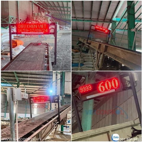 GIẢI PHÁP KỸ THUẬT HỆ THỐNG ĐẾM BAO CHO NHÀ MÁY GẠO, NÔNG SẢN