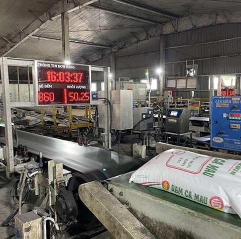 Nâng cấp Hệ thống đếm bao Nhà Máy Đạm Cà Mau