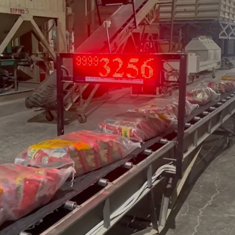 Hê thống đếm bao gạo Công ty Lương thực MEKONG - Lai Vung
