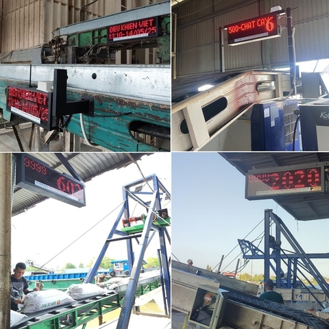 Hệ thống đếm bao gạo cho 4 Nhà máy - Công ty Tân Hiệp Thành (Sa Đéc)