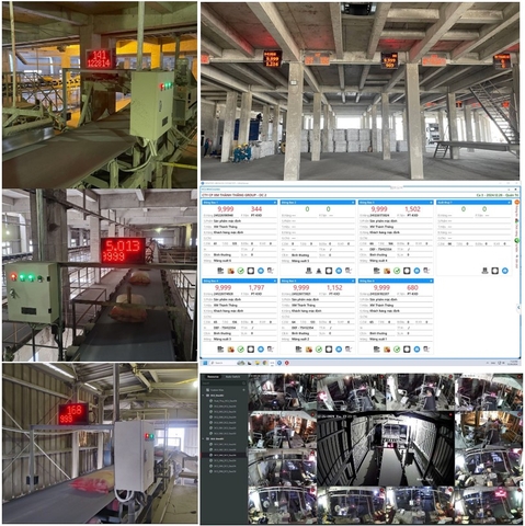 GIẢI PHÁP KỸ THUẬT HỆ THỐNG ĐẾM BAO CHO NHÀ MÁY XI MĂNG