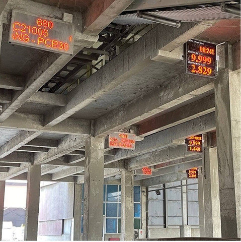 Hệ thống đếm bao xi măng - Nhà máy Xi măng Thành Thắng (Hà Nam)