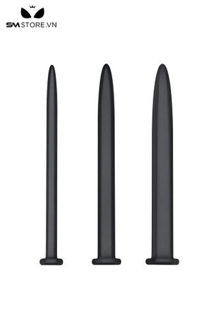 SMT2187 - Que niệu đạo silicon hình cái vít trơn có 3 kích cỡ