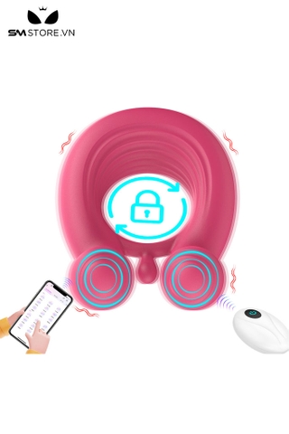 SMT1207 - Vòng rung tình yêu silicon đường kính 6.6cm điều khiển xa