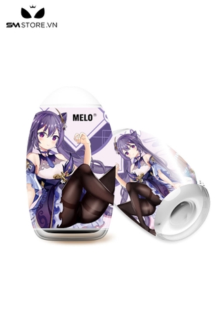 SMT1111 - Cốc thủ dâm anime mini silicon có nhiều đường vân dài 12cm