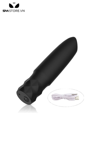 SMT1231 - Trứng rung mini ngụy trang thỏi son có 10 tần số sạc điện