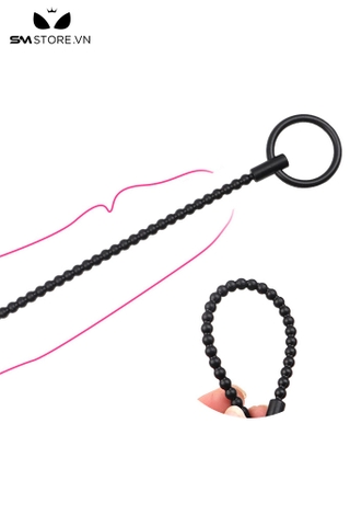 SMT2186 - Sounding silicon que niệu đạo dạng chuỗi hạt dài 29cm