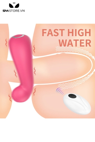 SMT1207 - Vòng rung tình yêu silicon đường kính 6.6cm điều khiển xa