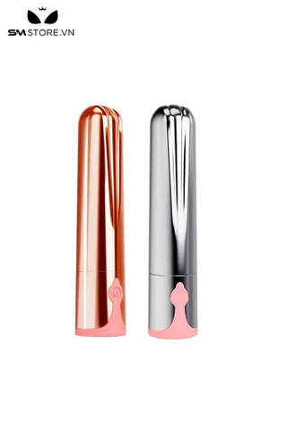 SMT1662 - Trứng rung mini silicon sạc điện có 10 tần số dài 10cm