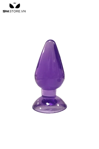 SMT2918 - Đồ chơi hậu môn hình thoi trơn có 3 kích thước