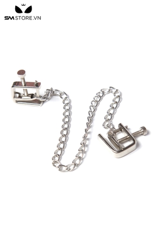 SMT2653 - Kẹp núm vú inox hình chữ nhật cao cấp không gỉ có nấc chỉnh