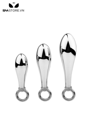 SMT2470 - Phích cắm hậu môn inox có móc treo có 3 kích cỡ