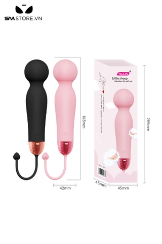 SMT2082 - Chày rung tình yêu có 10 chế độ dài 16.3cm sạc điện
