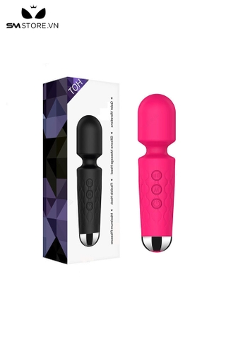 SMT466 - Chày rung mini silicon có 20 chế độ sạc điện dài 20cm